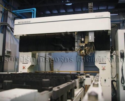 เครื่องตัดเลเซอร์ ราคาถูก MITSUBISHI ML2512HD-2000วัตต์ ปี 1998-meerakmachine-มีรักเครื่องจักรโลหะแผ่น (7)