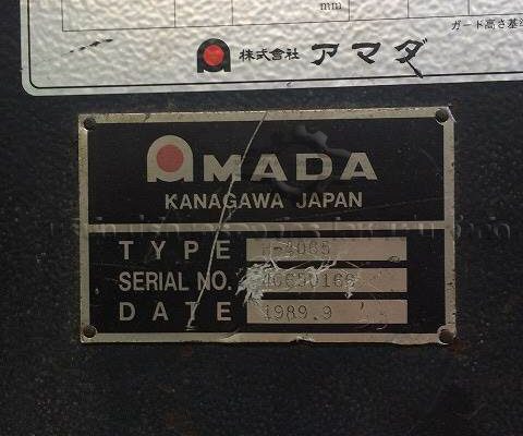 เครื่องตัด Amada ราคาถูก รุ่น H-4065 ปี1989 ตัดหนา 6.5 มม.หน้ากว้าง 4 ม. แบคเกตออโต้ (5)