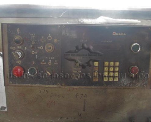 เครื่องตัด ราคาถูก Amada M-3060 ปี 1987 ตัดเหล็กยาว 3 เมตร หนา 6 มม (4)