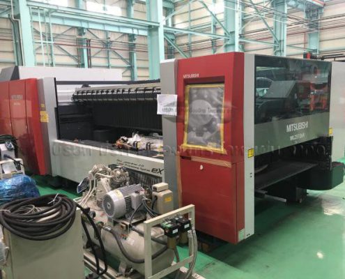 เครื่องตัดเลเซอร์ ราคาถูก MITSUBISHI รุ่นML2512eX-4500W ปี 2014meerakmachine (14)