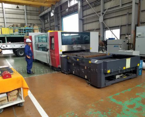เครื่องตัดเลเซอร์ ราคาถูก MITSUBISHI รุ่นML2512eX-4500W ปี 2014meerakmachine (16)