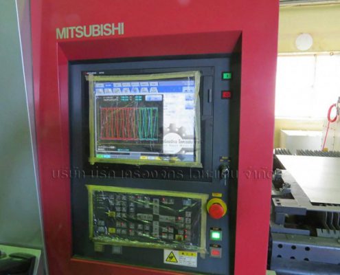 เครื่องตัดเลเซอร์ ราคาถูก MITSUBISHI รุ่นML2512eX-4500W ปี 2014meerakmachine (5)